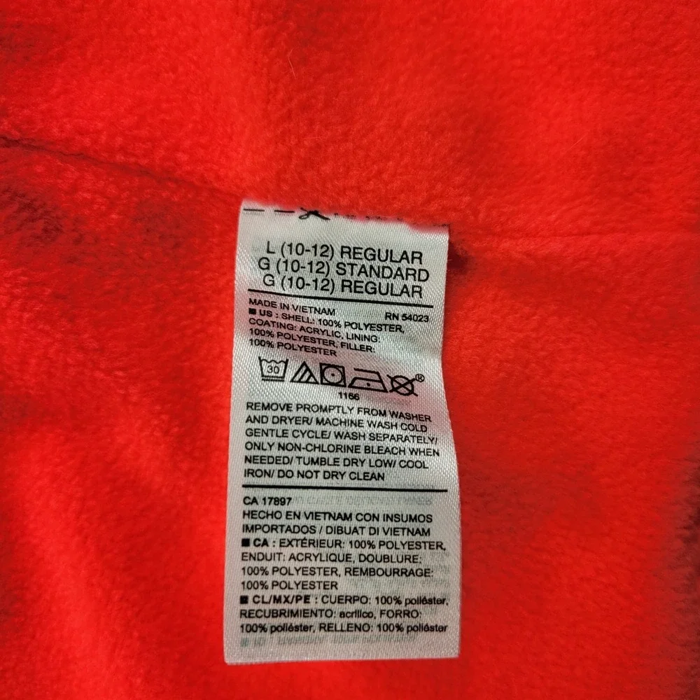 Old Navy Kids Neon Frost-free‎ Puffer Vest size L/G (10-12)